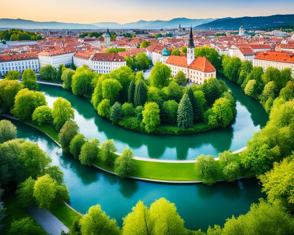 Ljubljana - Eine grüne Oase