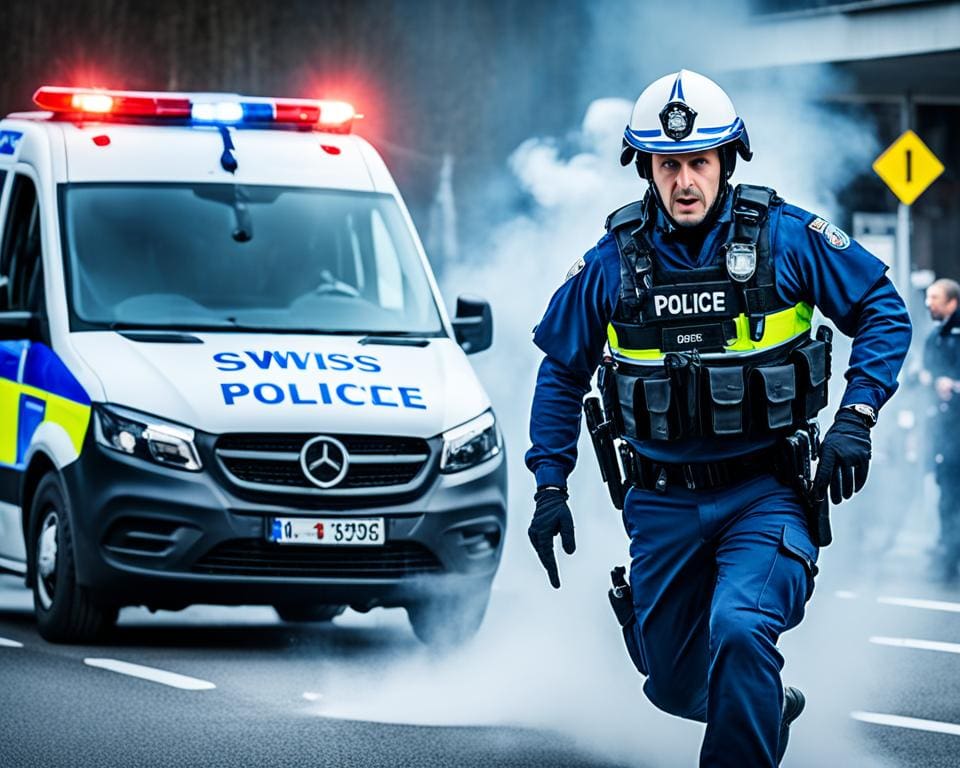 Polizei Schweiz Einsatz