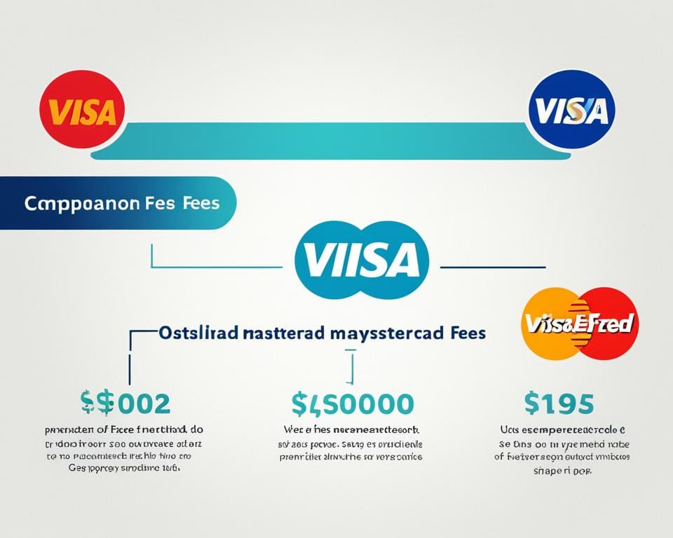gebühren visa vs mastercard