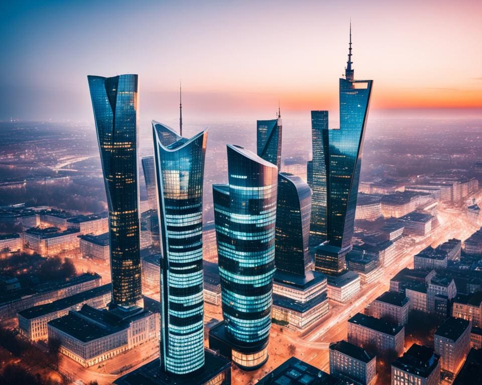 Warschau moderne Metropole