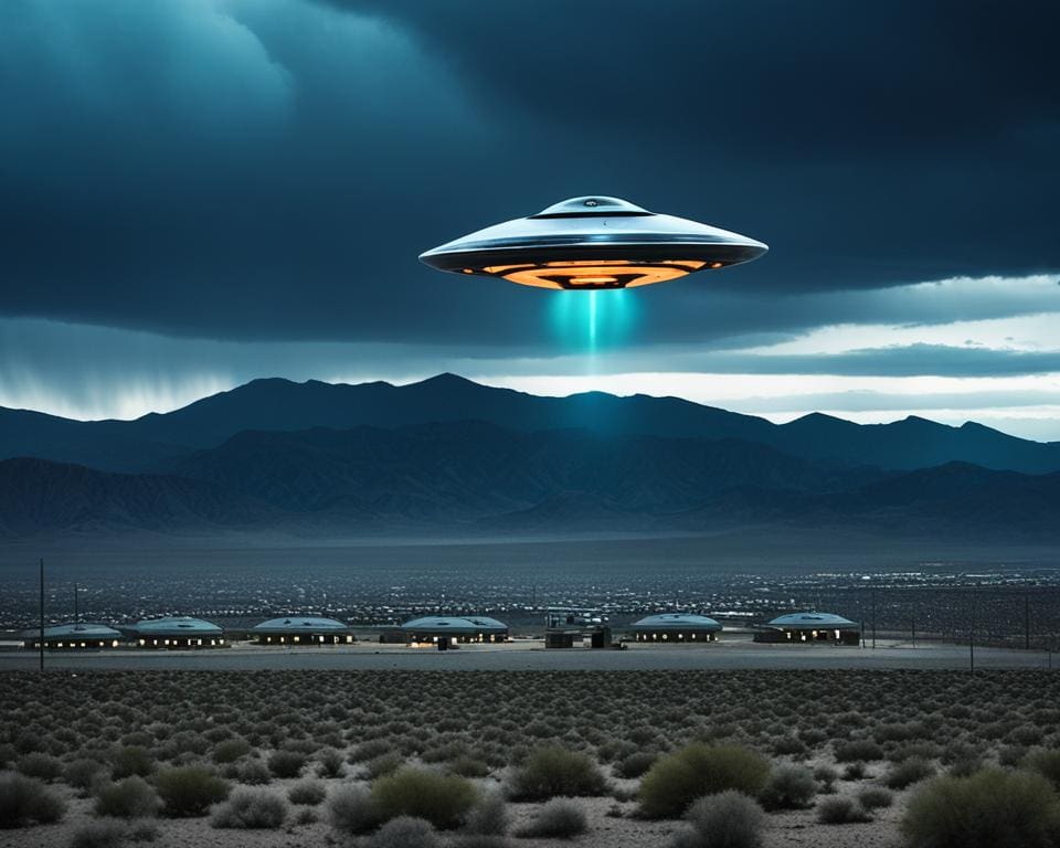 UFO über Area 51