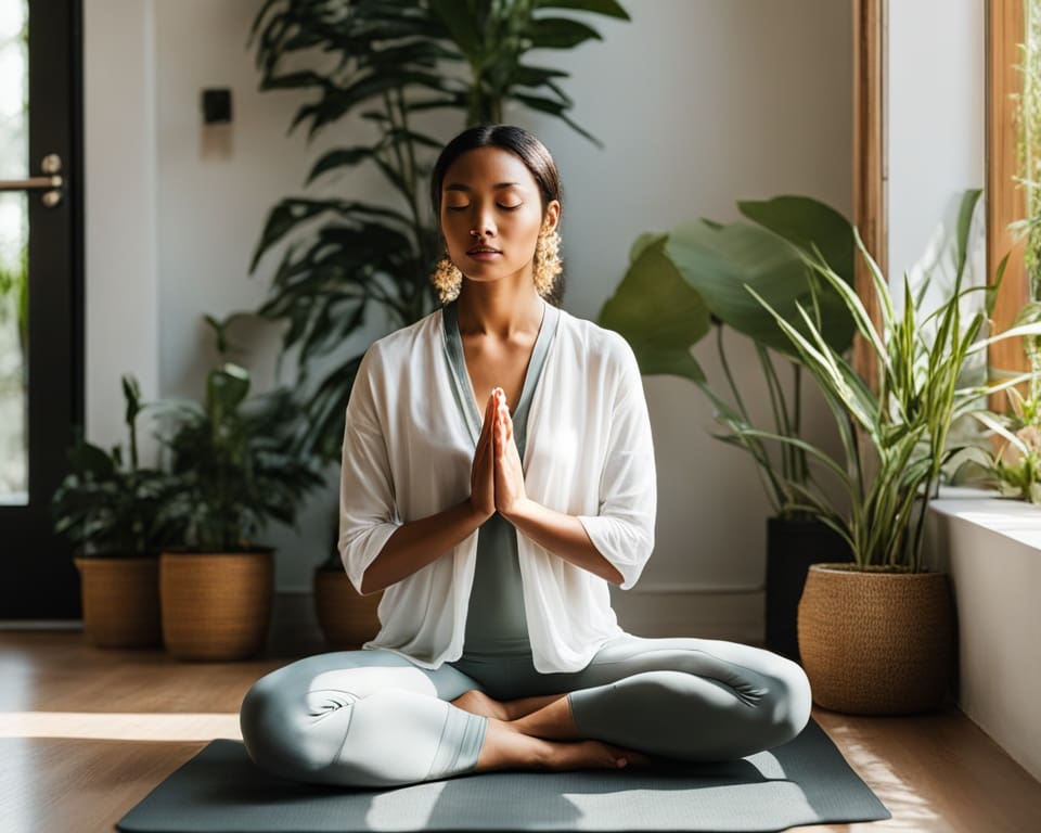 Yogaübungen zu Hause