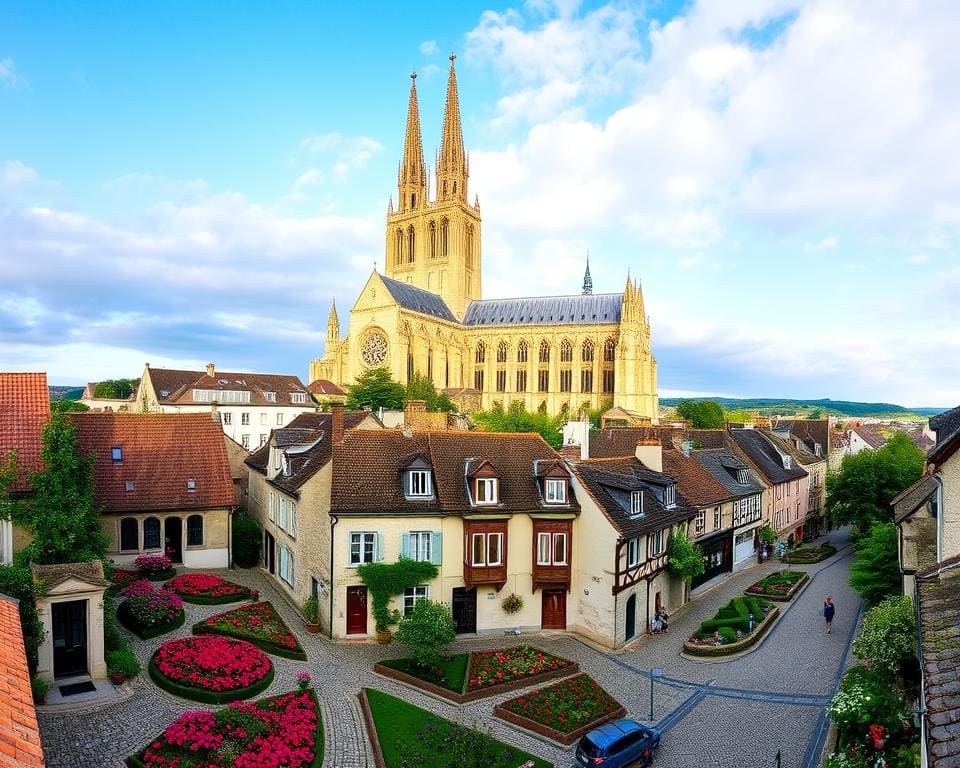 Besuchen Sie Chartres: Eine historische Stadt mit gotischer Kathedrale