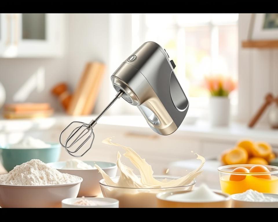 Elektrische Handmixer für schnelles und leichtes Backen