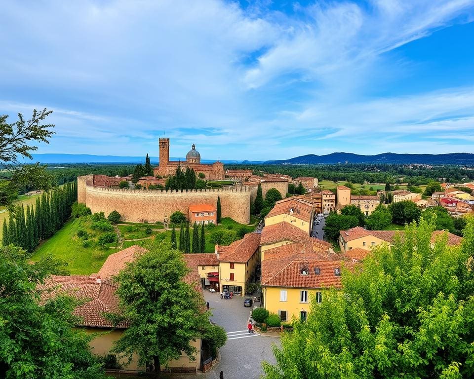 Entdecken Sie Lucca: Eine toskanische Stadt mit Mauern