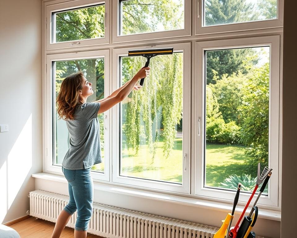 Fensterputzen mit effektiven Reinigungstechniken