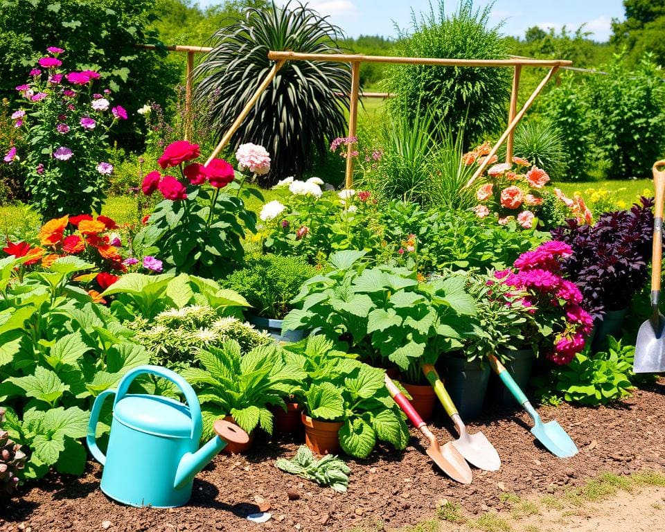 Gartenpflanzen richtig pflegen