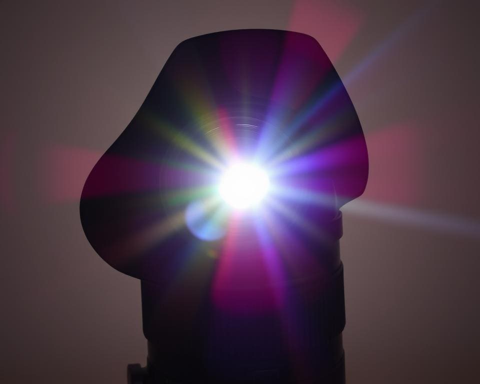 Gegenlichtblende: Wie Sie Lens Flare vermeiden