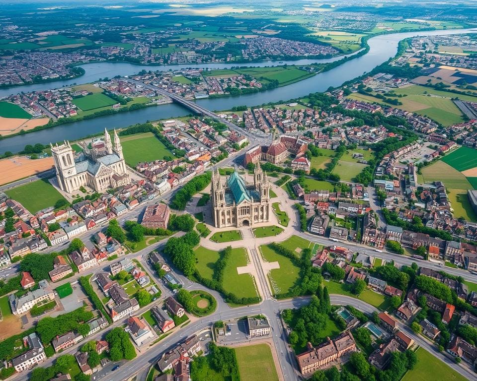 Geografische Lage Amiens