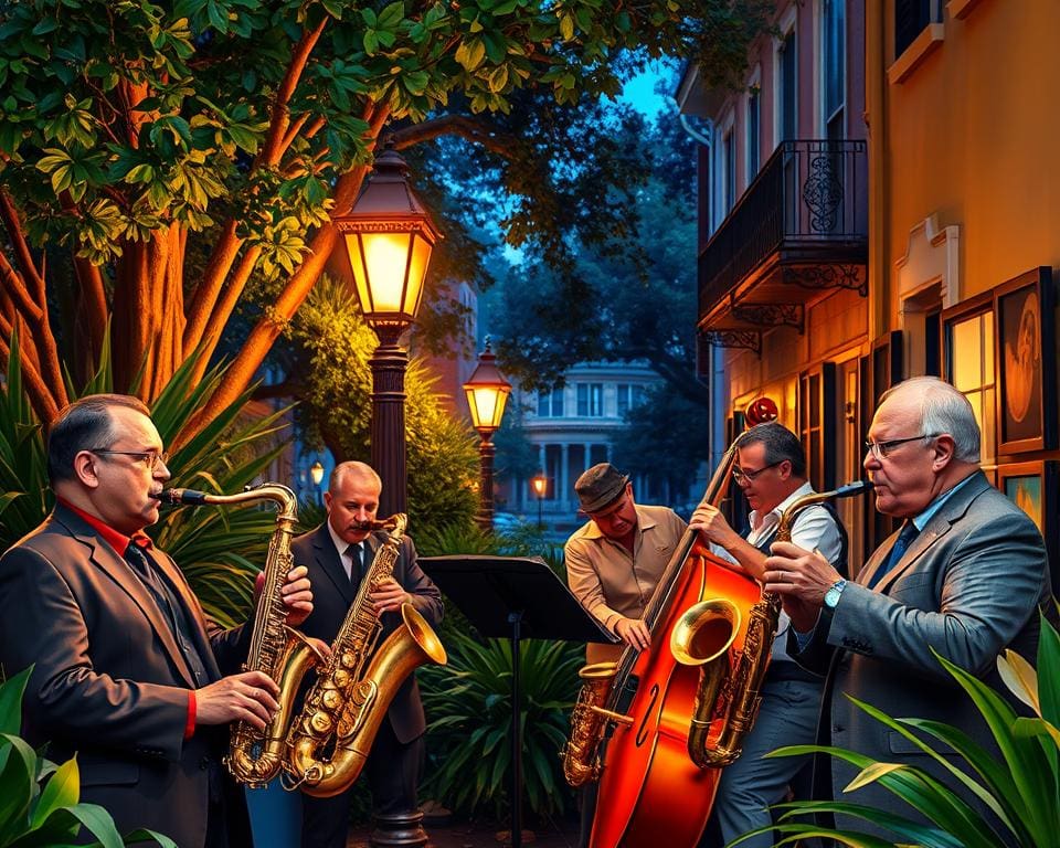 Jazz und Kunst in Savannah, Georgia