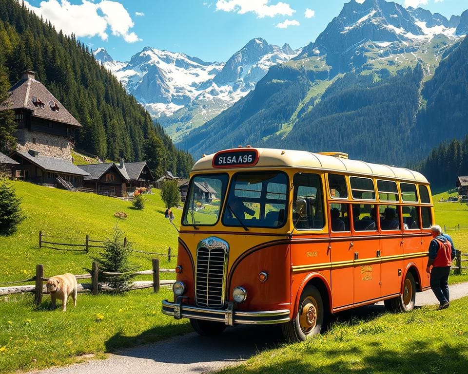 Oldtimer Postauto Schweiz