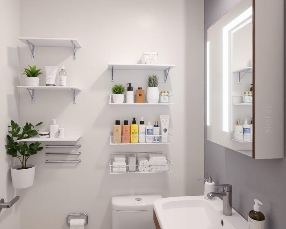 Platzsparende Lösungen im Badezimmer