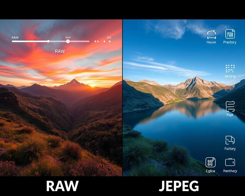 RAW und JPEG Vor- und Nachteile in der Fotografie