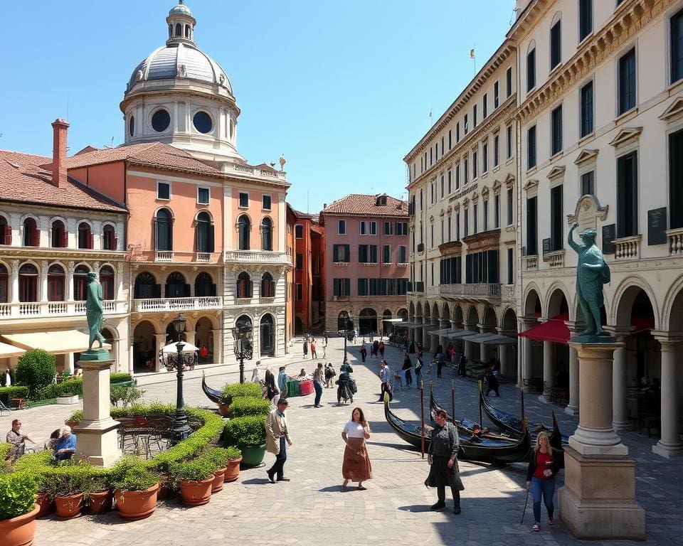 Renaissance-Plätze in Venedig, Italien