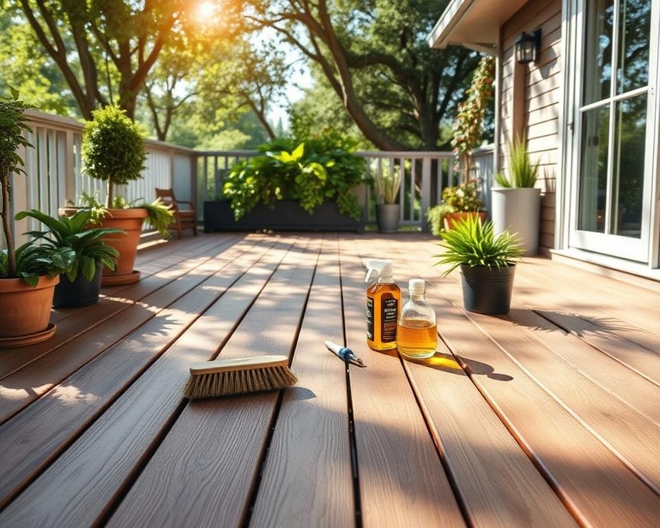 Tipps zur Pflege von Outdoor-Terrassendielen