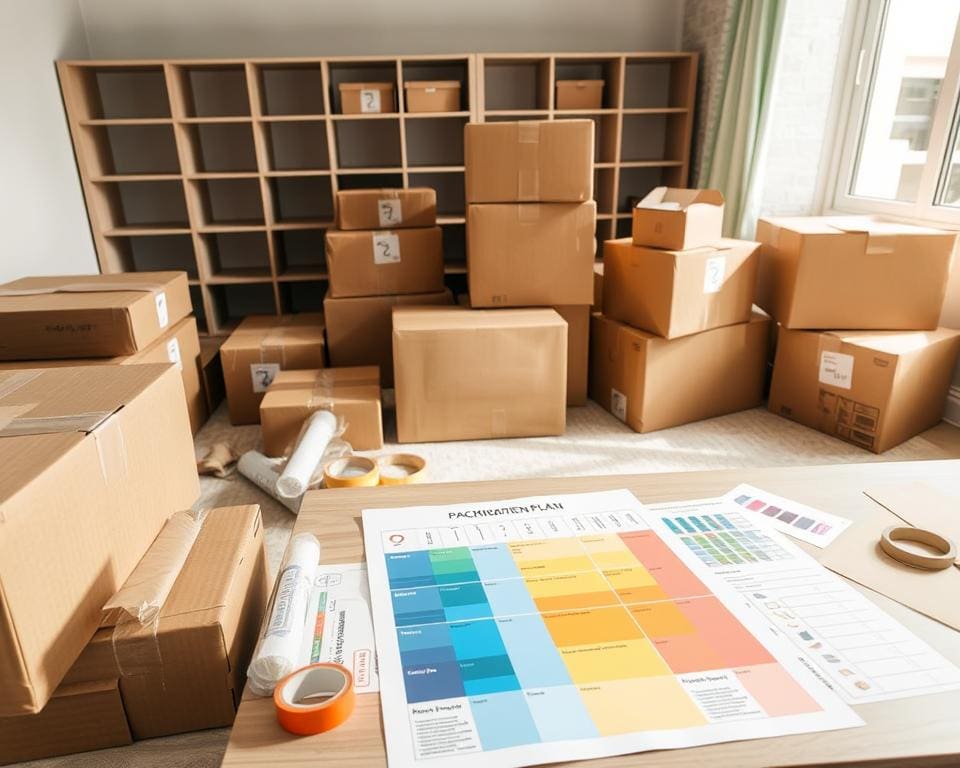 Umzug planen: Die wichtigsten Schritte für stressfreies Packen