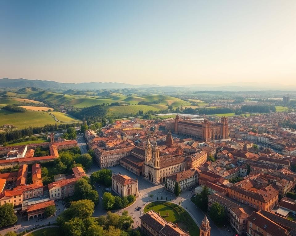 geografische Lage von Modena