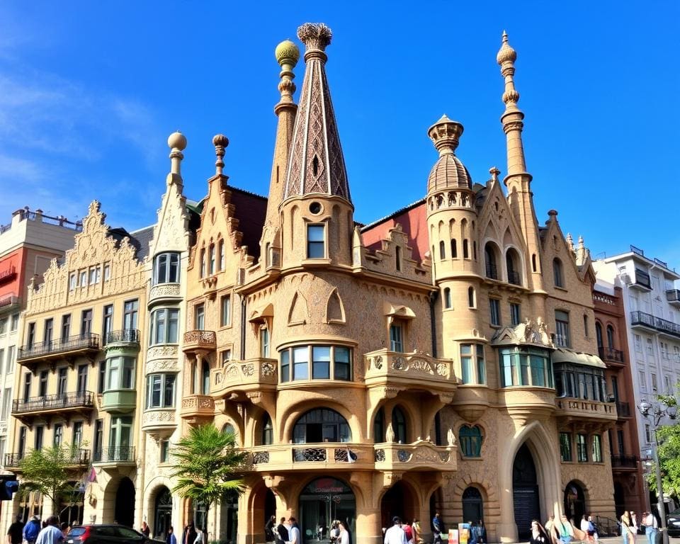 Architekturwunder in Barcelona, Spanien
