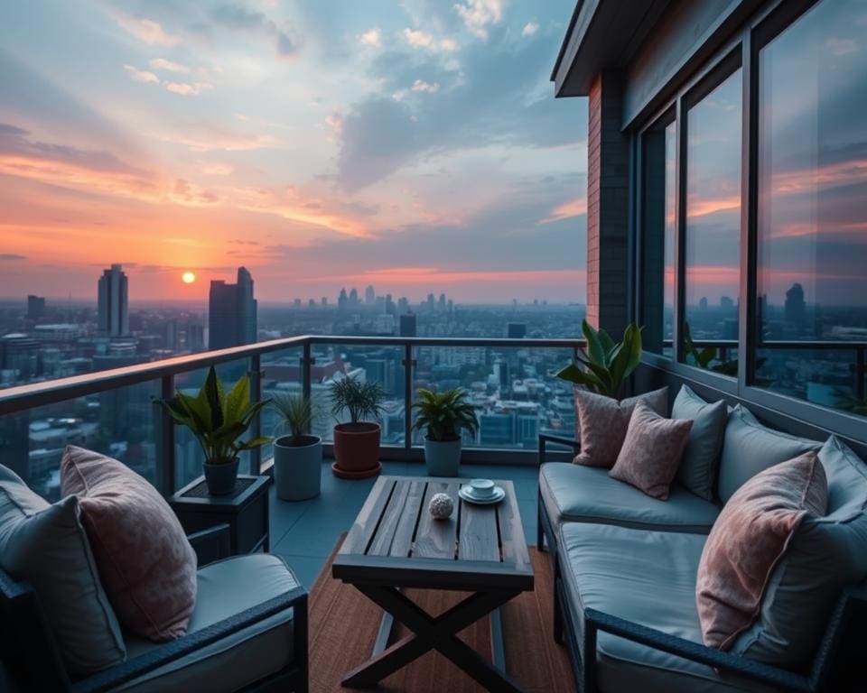 Balkon-Lounges für entspanntes Wohnen