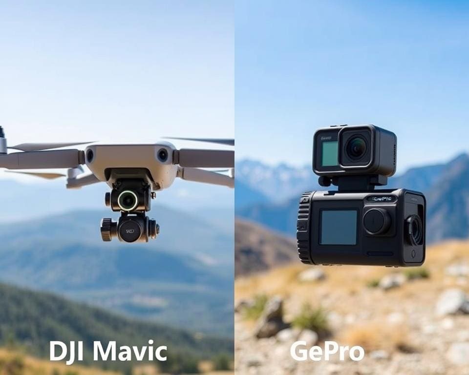 DJI Mavic und GoPro Karma im Vergleich