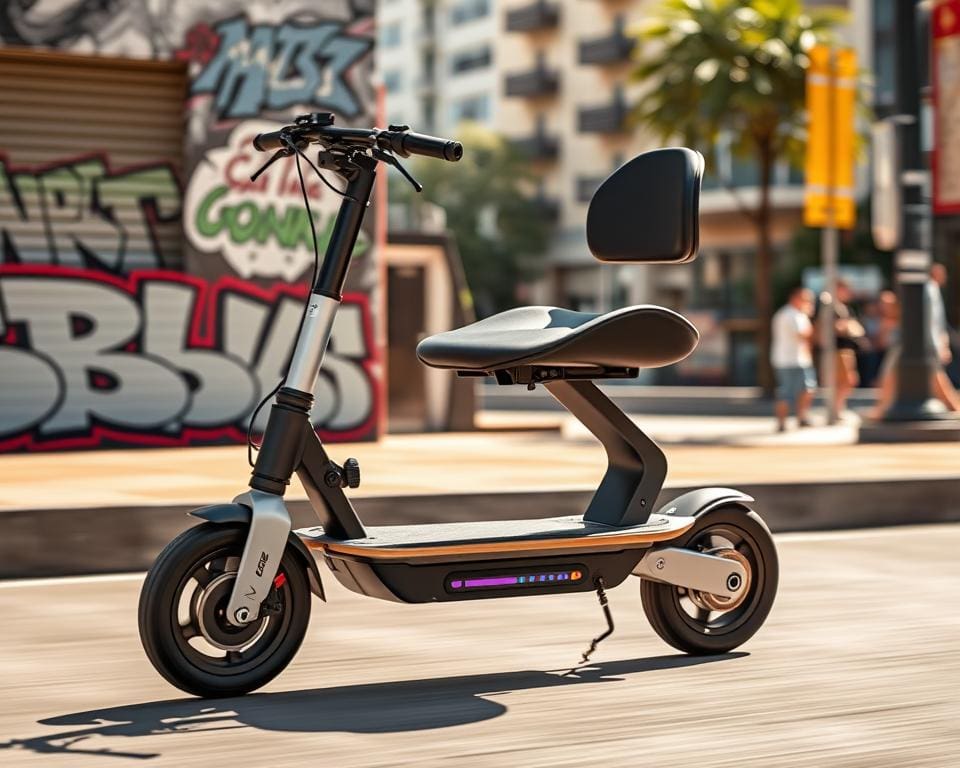 Elektrische Skateboards mit Sitzmöglichkeit