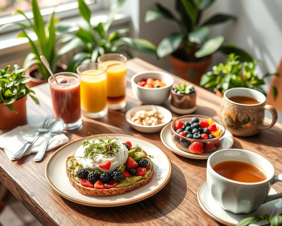 Frühstücksrezepte für gesunde Morgenroutinen