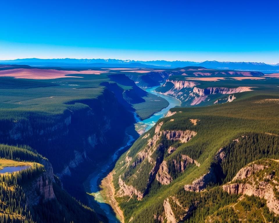 Geografische Lage Nahanni-Nationalpark