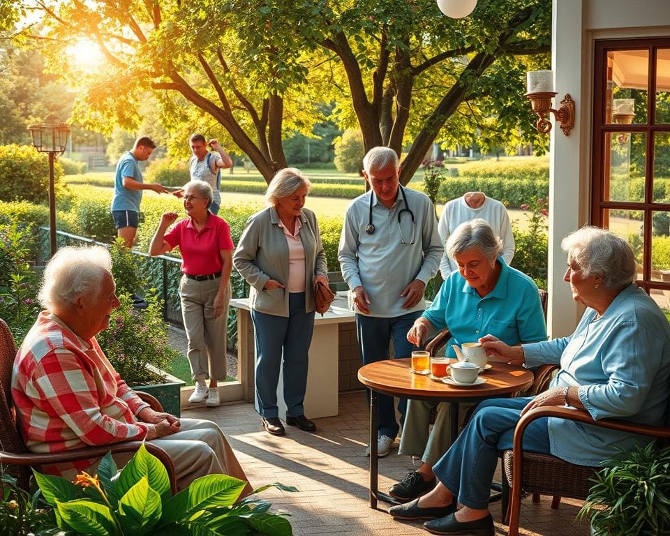 Geriatrie und Altenpflege im Alter