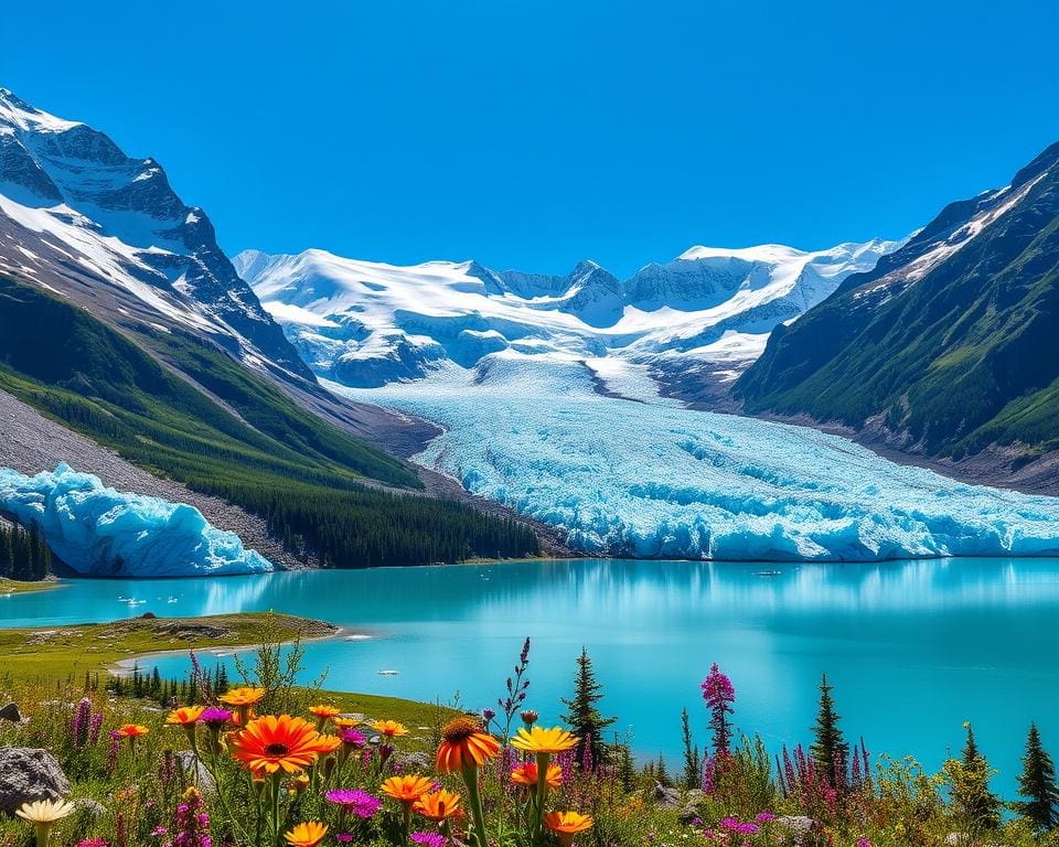 Gletschererlebnisse im Jasper-Nationalpark, Alberta