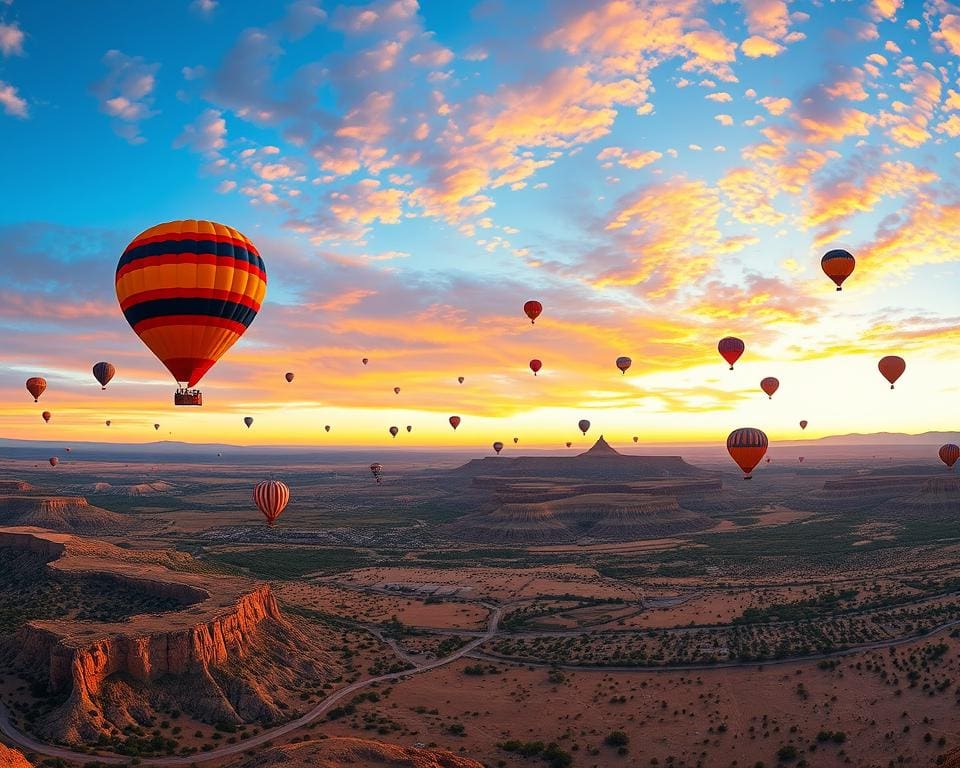 Heißluftballonfahrten in Albuquerque, New Mexico