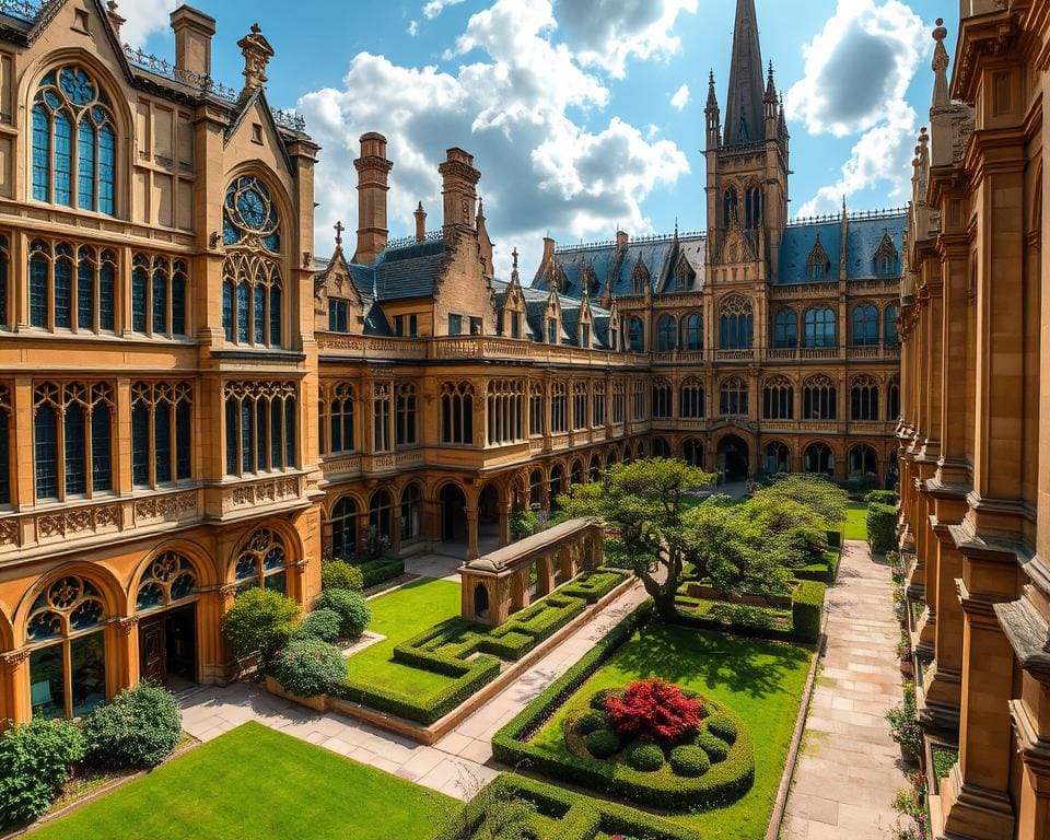 Historische Bibliotheken in Oxford, England