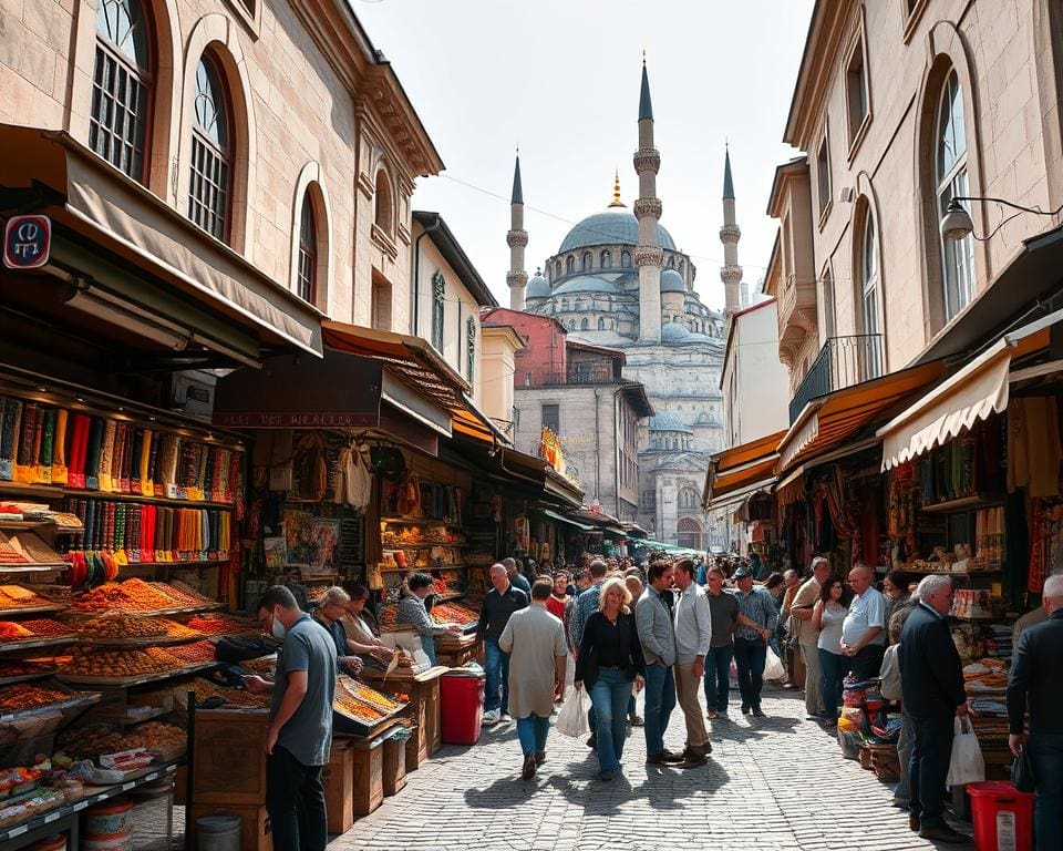 Historische Märkte in Istanbul, Türkei