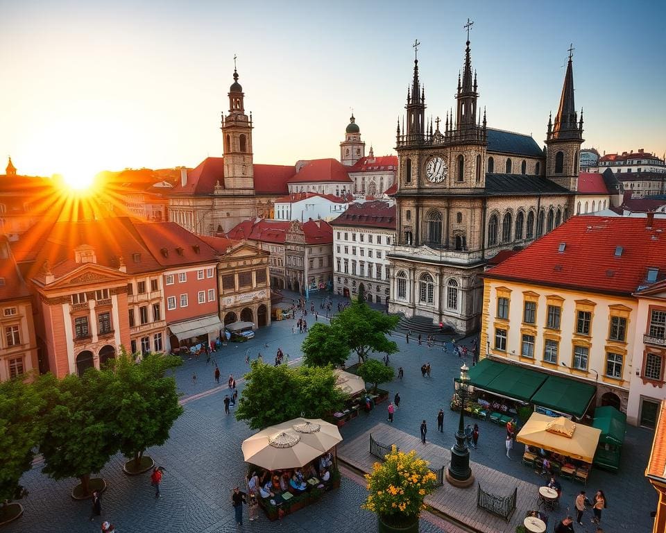 Historische Plätze in Prag, Tschechien