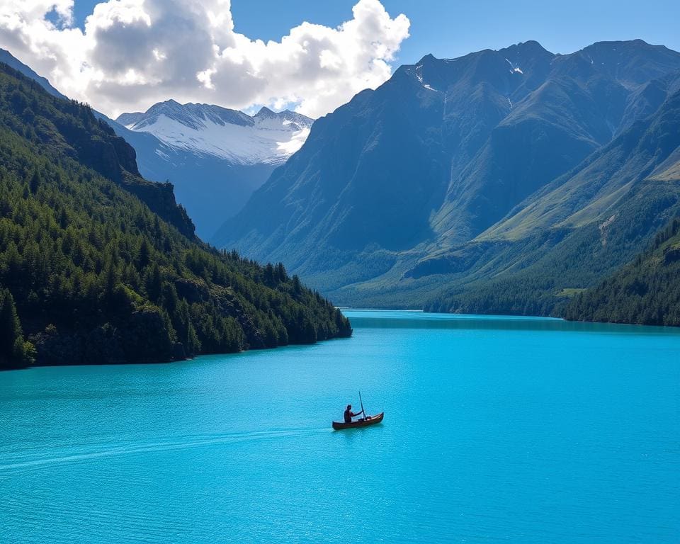 Kanuabenteuer im Lake District, Chile