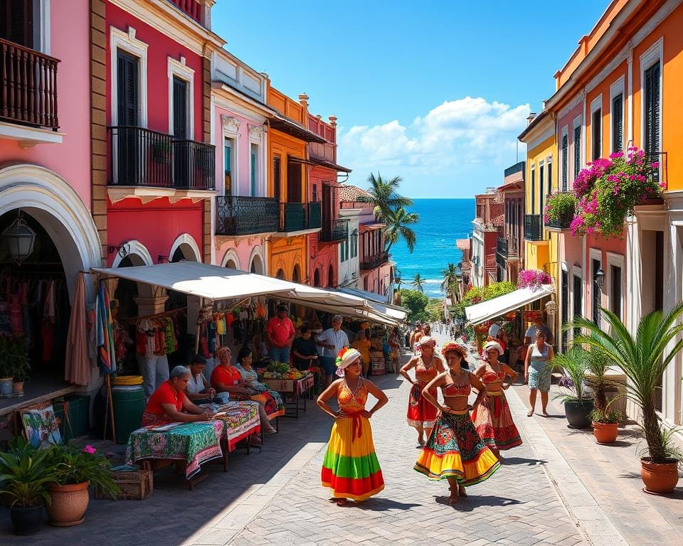 Kulturelle Vielfalt in Cartagena, Kolumbien