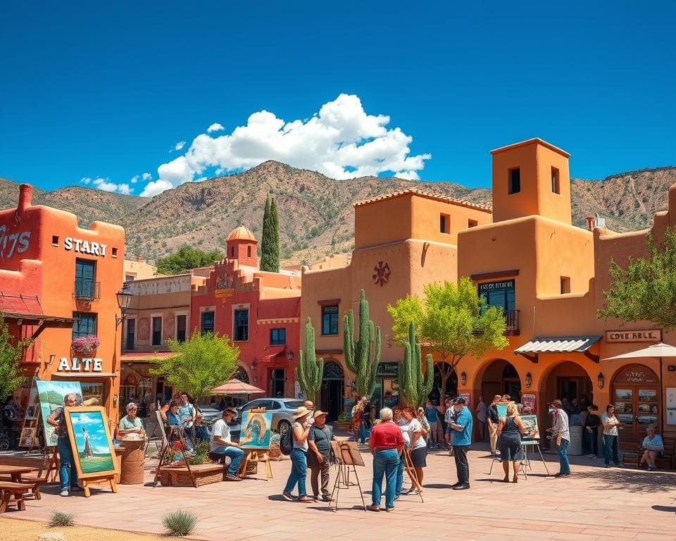 Kunstszene in Santa Fe, New Mexico