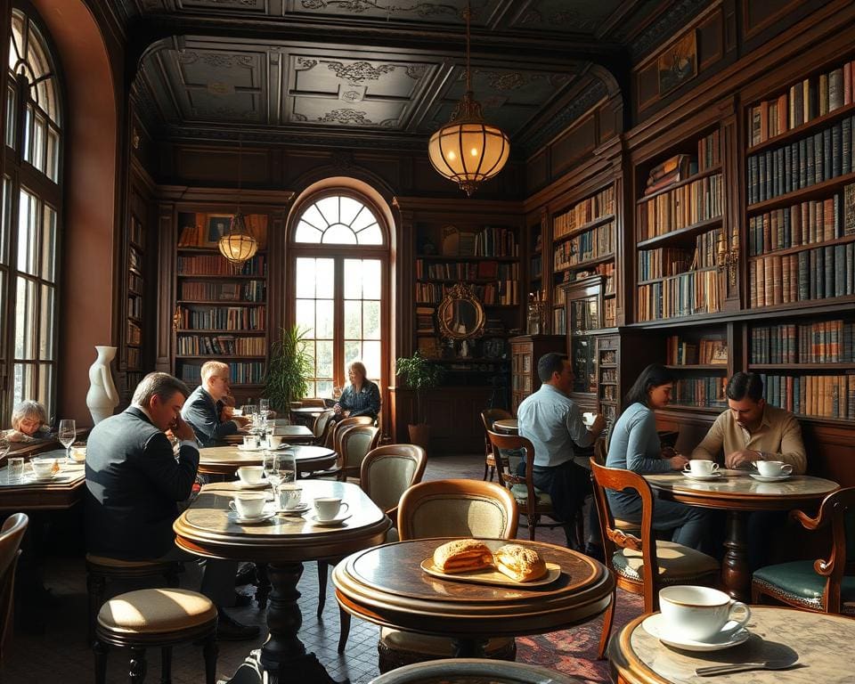 Literarische Cafés in Wien, Österreich