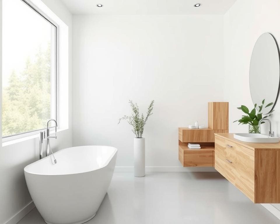 Minimalismus im Badezimmer: Einfach & stilvoll