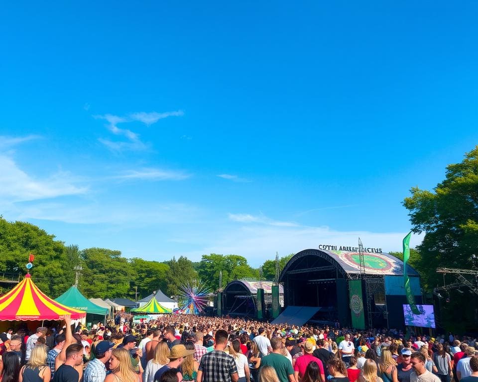 Musikfestivals in Bonnaroo, Tennessee