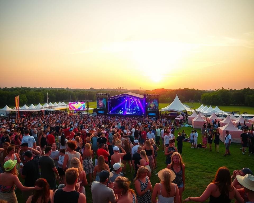 Musikfestivals in Bonnaroo, Tennessee