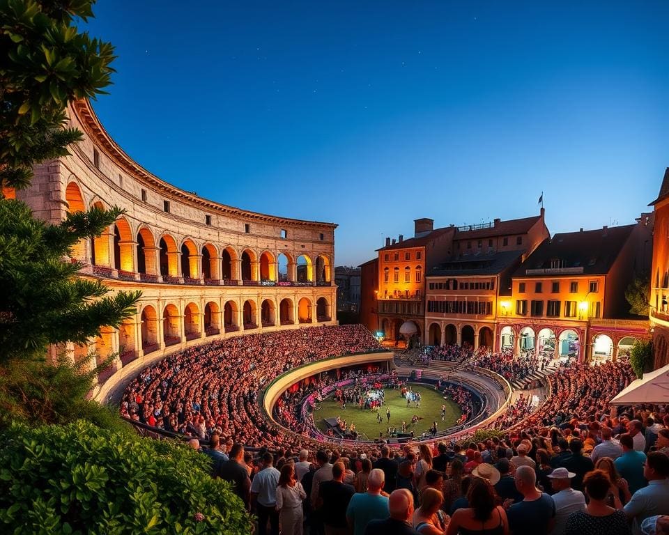 Opernfestspiele in Verona, Italien