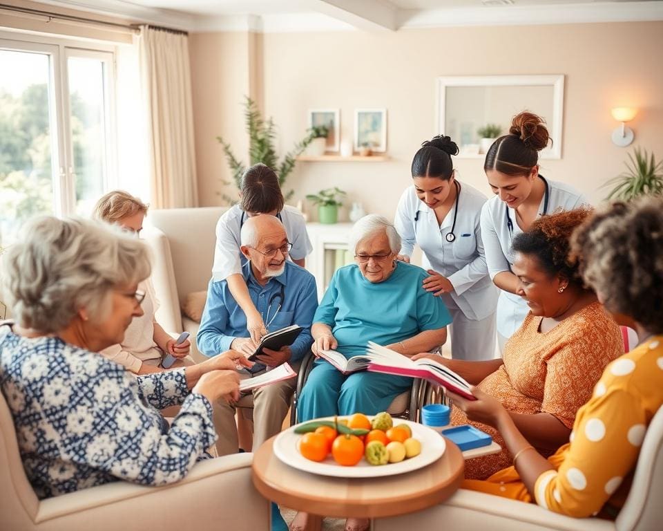 Pflegekräfte in der Altenpflege: Wie sie Unterstützung bieten