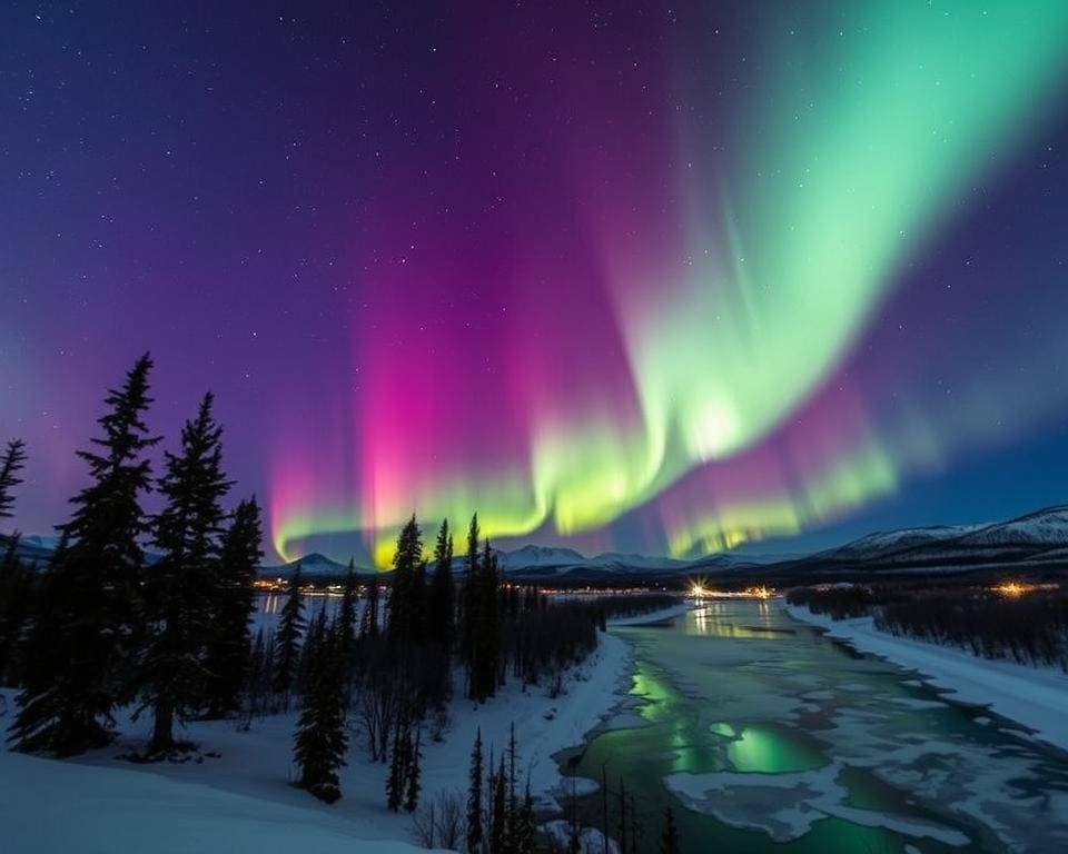 Polarlichter erleben in Whitehorse, Yukon