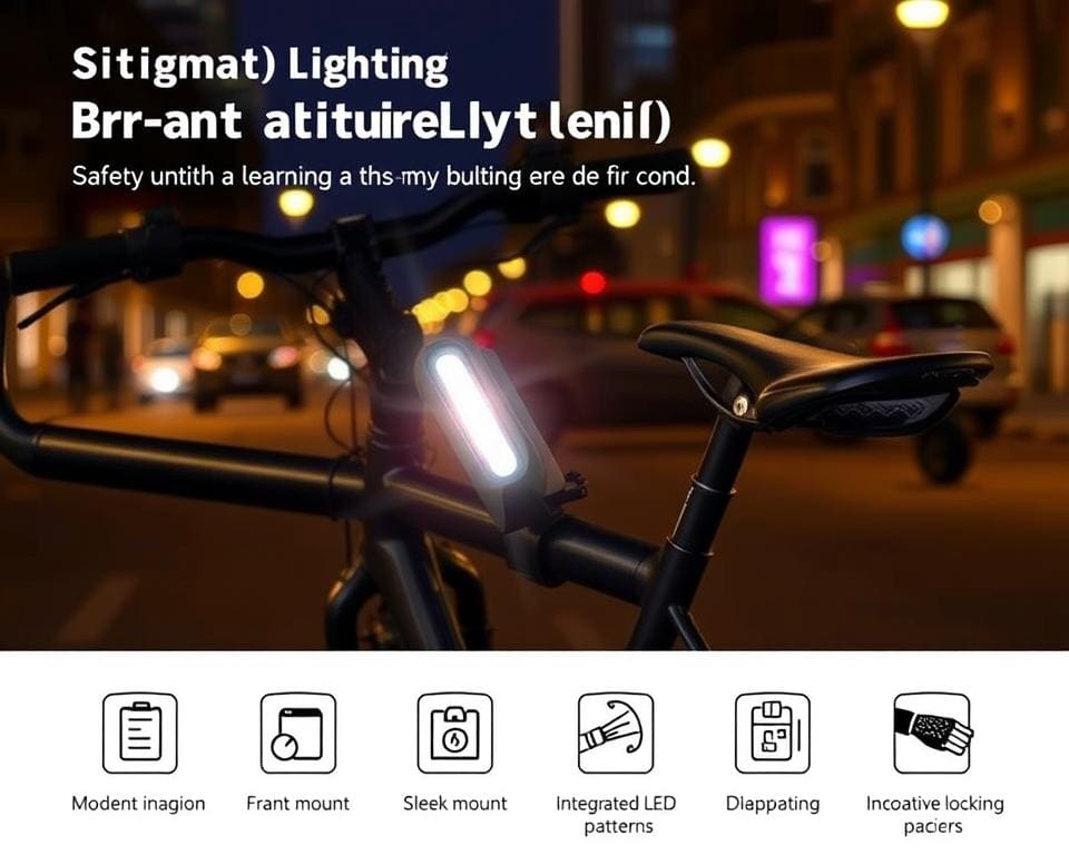 Smarte Fahrradbeleuchtung mit Diebstahlschutz