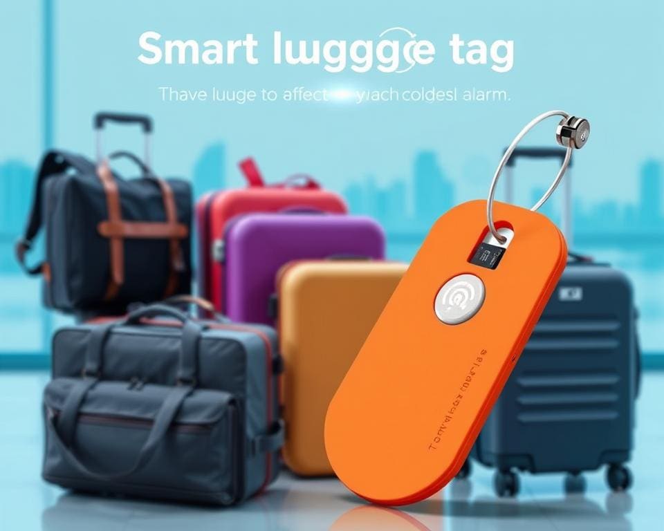 Smarte Gepäckanhänger mit Alarmfunktion