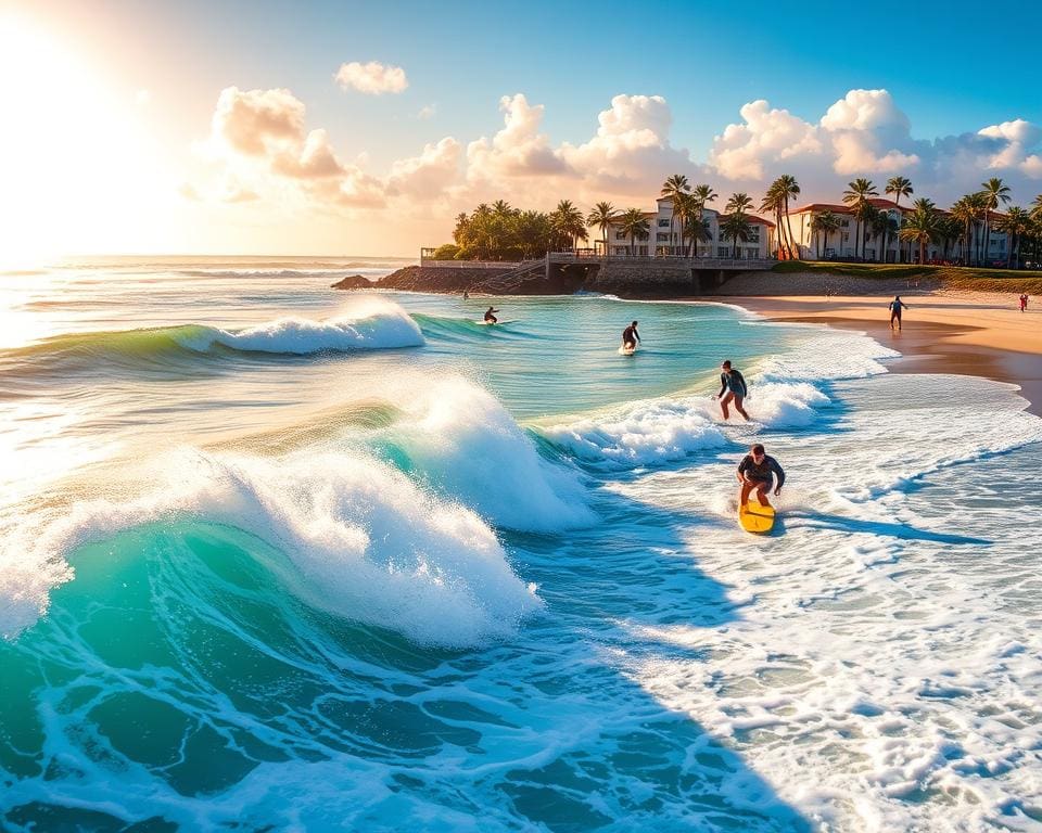 Surfen an der Goldküste, Florida