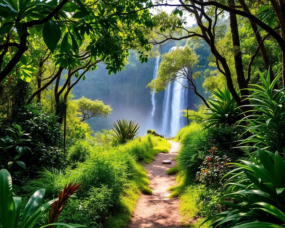 Trekking zu den Iguazú-Wasserfällen, Argentinien