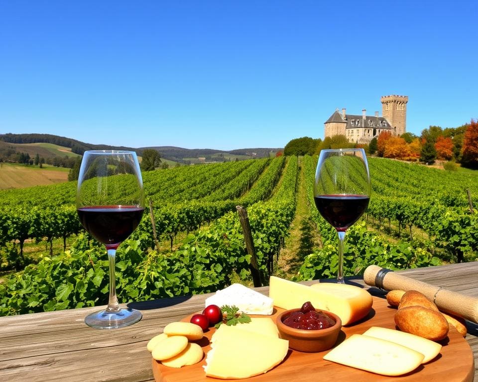 Weinverkostungen in Bordeaux, Frankreich