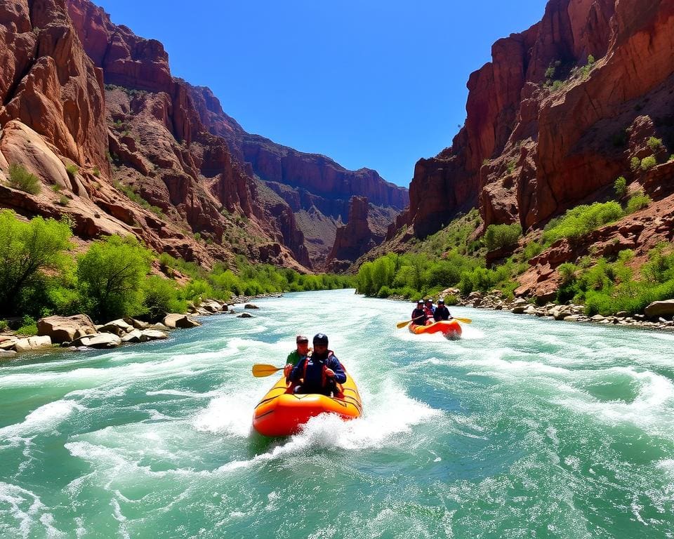 Wildwasser-Rafting im Grand Canyon, Arizona