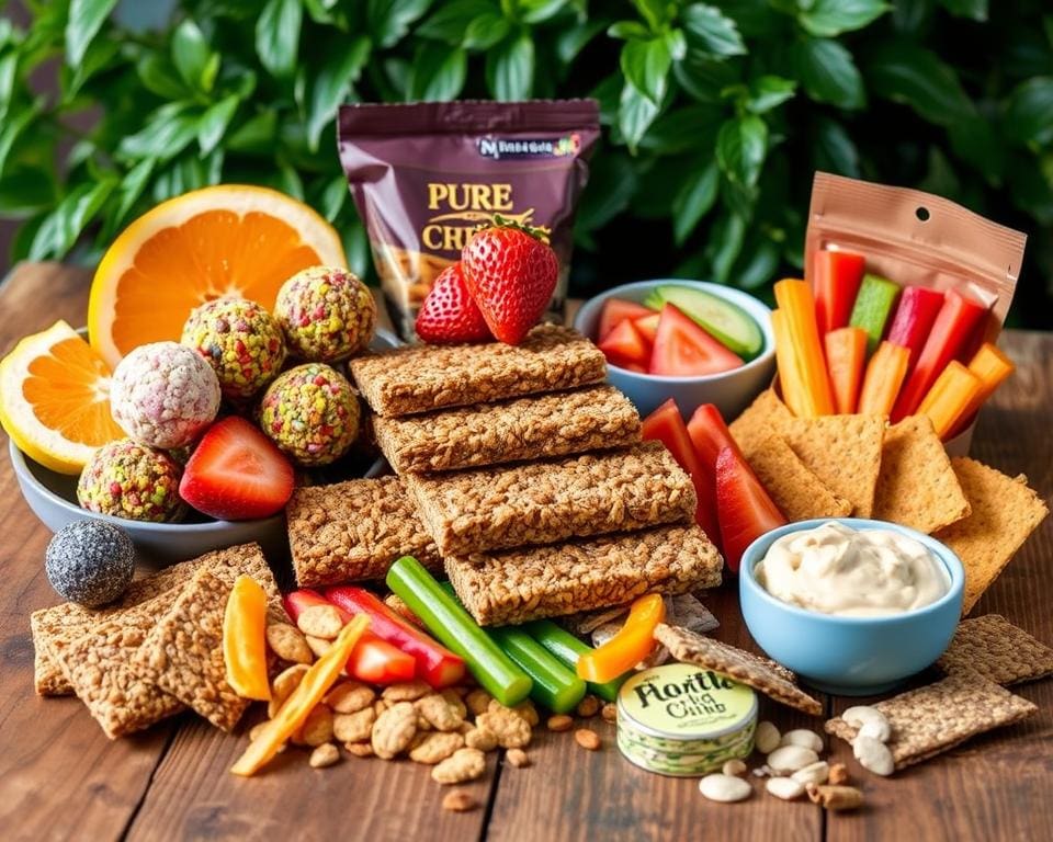 Beliebte gesunde Snacks